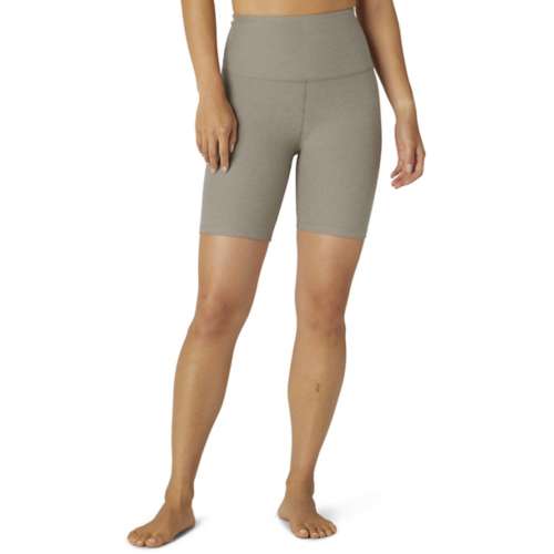 Women's Beyond Yoga Spacedye High Waisted COUGAR Shorts