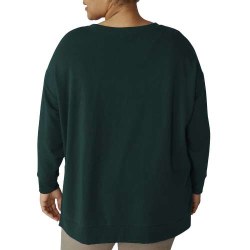 Women's Beyond Yoga Plus Size Off Duty Crewneck Sweatshirt