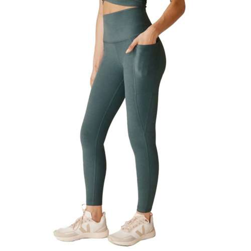 Women's Beyond Yoga Out of Pocket High Waisted Midi Wide leggings