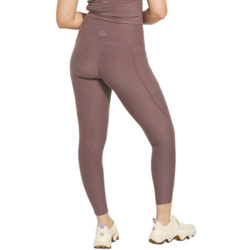 Women's Spacedye Out of Pocket High Waisted Midi Legging – Sports