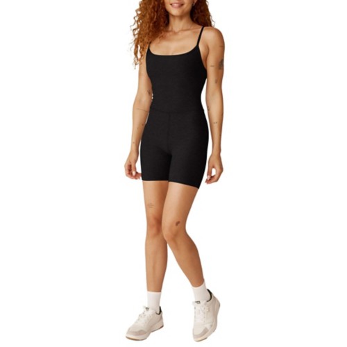 Women's Beyond Yoga Spacedye Keep Pace Biker Romper - Primary Image