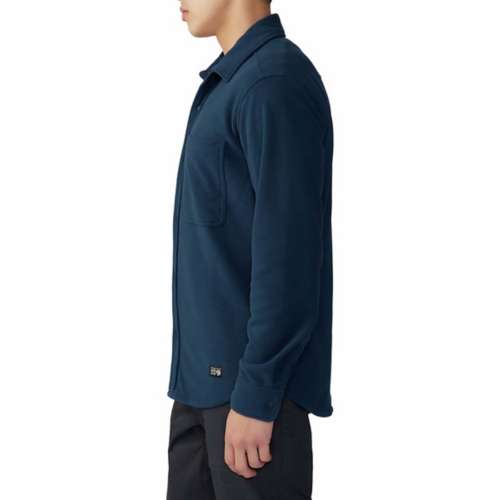 Men's Mountain Hardwear Microchill Long Sleeve Button Up abstract-print shirt