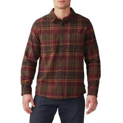 Men's Mountain Hardwear Plusher Long Sleeve Button Up Shirt
