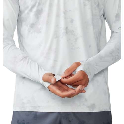 Men's Mountain Hardwear Crater Lake Long Sleeve Hooded T-Shirt