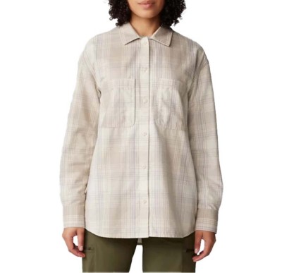 Women's Mountain Hardwear Dolores™ Flannel Long Sleeve Button Up Shirt