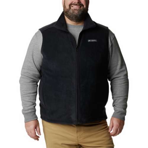 Men's Pittsburgh Steelers Black Houston Fleece Full-Zip Vest