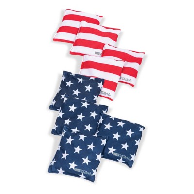 Eastpoint Sports Stars and Stripes Bean Bag 8 Pack