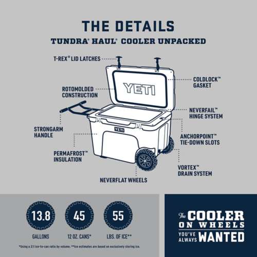 YETI®️ Tundra Haul Wheeled Cooler
