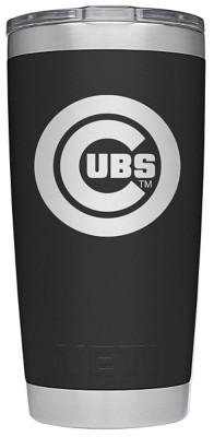 White Chicago Cubs 20oz. Personalized Pet Bowl Size: Small