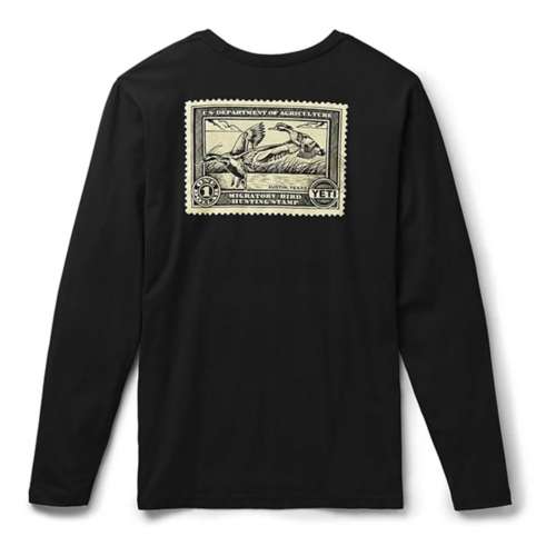 Men's YETI Duck Stamp Long Sleeve T-Shirt