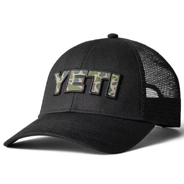Men's YETI Camo Logo Badge Trucker Adjustable Hat product image