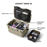 YETI Loadout GoBox 30 Gear Case - Thumbnail 3 of 11