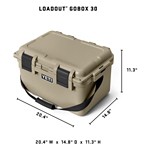 YETI Loadout GoBox 30 Gear Case - Thumbnail 4 of 11