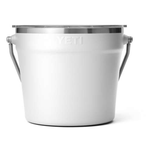  YETI Rambler Beverage Bucket, Double-Wall Vacuum Insulated Ice  Bucket with Lid, White: Home & Kitchen