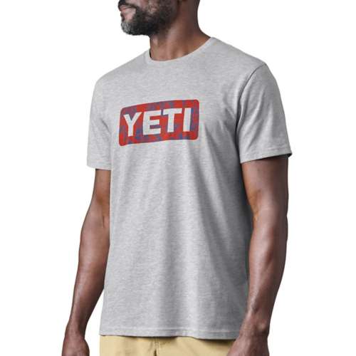 YETI Flag Logo Badge Short Sleeve T-Shirt