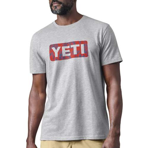 YETI Flag Logo Badge Short Sleeve T-Shirt