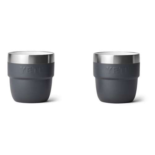 YETI Rambler 4 oz Stackable Cup, Stainless Steel, Vacuum Insulated  Espresso/Coffee Cup, 2 Pack, White