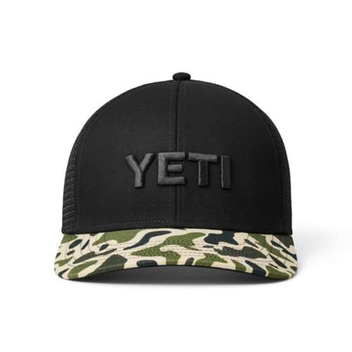 YETI Logo Full Camo Trucker Hat