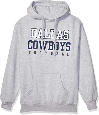 Dallas Cowboys NFL Heather Grey Big Logo Hooded Gaiter