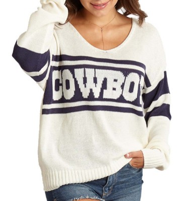 dallas cowboys sweater women's