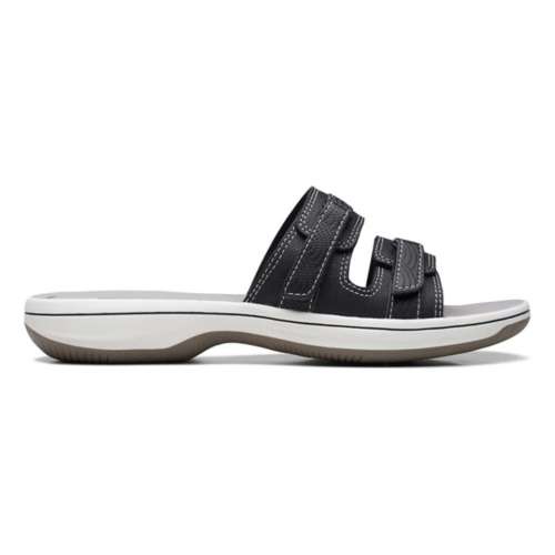 Women's Clarks Breeze Piper Slides,Flip Flop Sandals