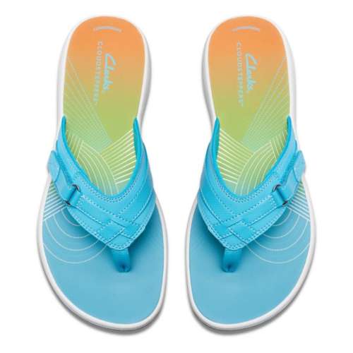 Women's Clarks Breeze Sea Flip Flop Sandals