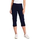Women's Slimsation by Sport Haley Pull-on Solid Capri Golf Pants