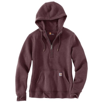 carhartt women's half zip hoodie