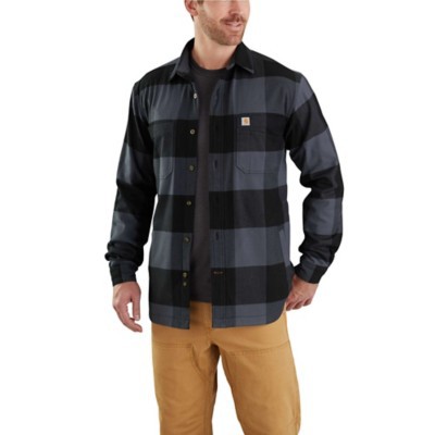 carhartt rugged flex fleece lined flannel