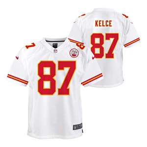 Limited Youth Travis Kelce Black/Gold Jersey - #87 Football Kansas