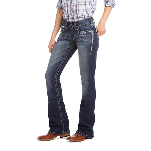 Women's Ariat Real Entwined Slim Fit Bootcut Jeans