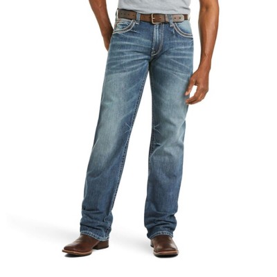 Men's Ariat M4 Coltrane Relaxed Fit Bootcut nero jeans