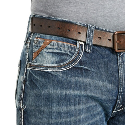 Men's Ariat M4 Coltrane Relaxed Fit Bootcut Jeans - Primary Image