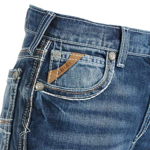 Boys' Ariat B4 Coltrane Relaxed Fit Bootcut Jeans