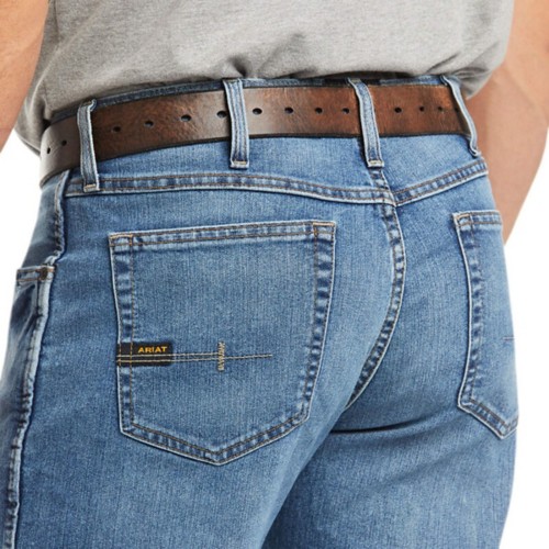 Men's Ariat Rebar M4 DuraBasic Relaxed Fit Bootcut Jeans