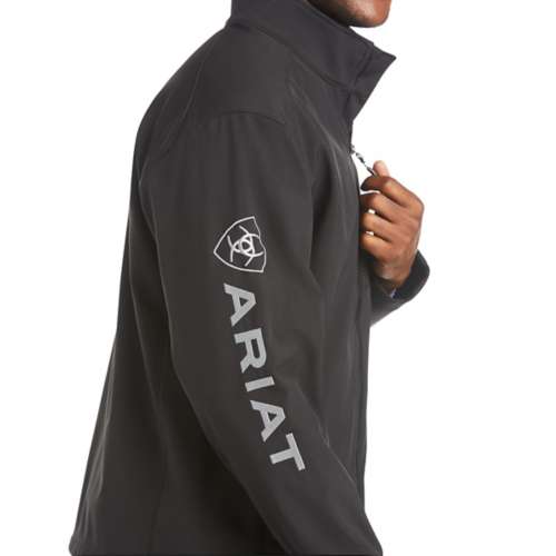 Men's Ariat Logo 2.0 Softshell leopard-print jacket