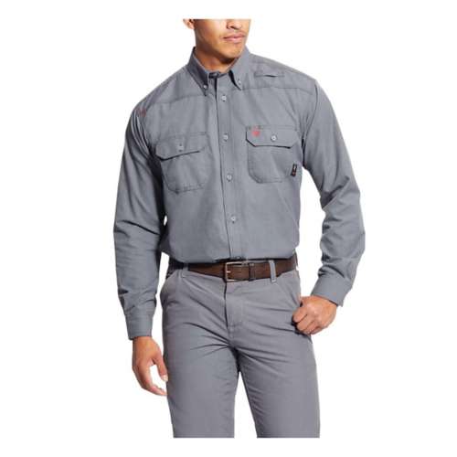 Men's Ariat FR Featherlight Long Sleeve Button Up Shirt