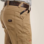 Men's Ariat FR M5 Stretch DuraLight Canvas Stackable Straight Leg Utility Work Pants - Thumbnail 4 of 6