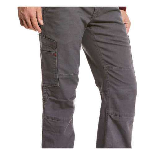 Men's Ariat FR M5 Straight Stretch DuraLight Canvas Stackable Straight Leg Utility Work tszymi pants