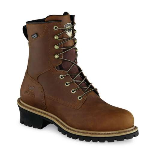 Men's Irish Setter Mesabi 8in Steel-Toe Waterproof Steel Toe Work Boots