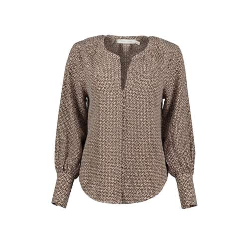 Women's bishop + young Ana Long Sleeve V-Neck Blouse | SCHEELS.com