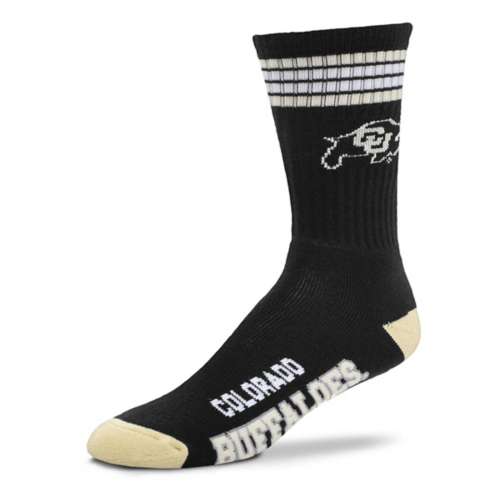 For Bare Feet Youth San Francisco Giants 5 Stripe Logo Crew Socks