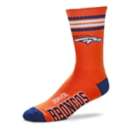 For Bare Feet Denver Broncos 4 Stripe Deuce Socks
