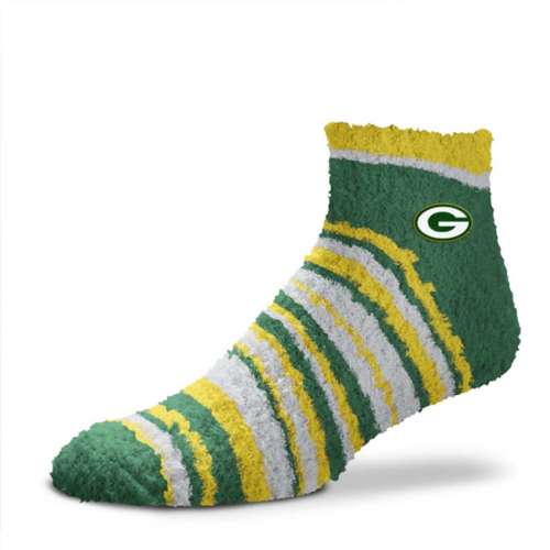 For Bare Feet Women's Green Bay Packers Rainbow II Socks