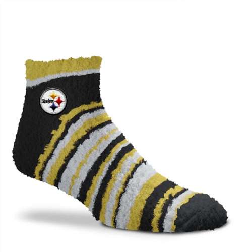 for Bare Feet Pittsburgh Steelers Rainbow II Cozy Socks - 1 Each