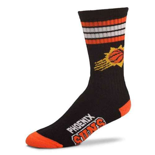 For Bare Feet Phoenix Suns 4 Stripe Deuce Socks