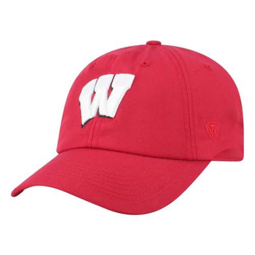 Top Of The World Wisconsin Badgers Staple Adjustable Hat