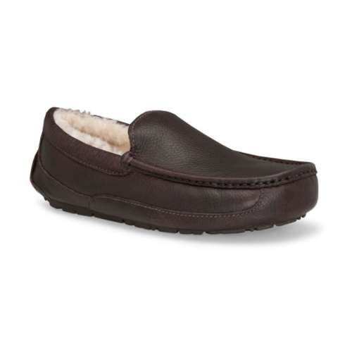 Men's UGG Leather Ascot Slippers