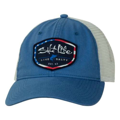 Adult Salt Life Amerishield Snapback Hat