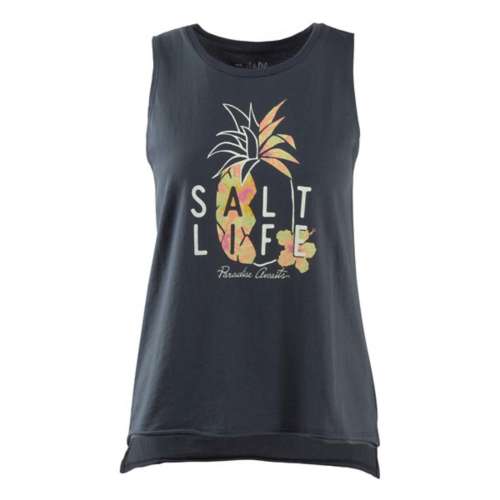 Women's Salt Life Pineapple Split Tank Top